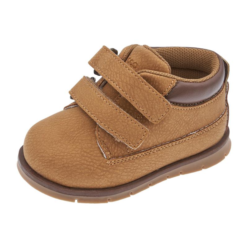 ANKLE BOOTS - BROWN/YELLOW