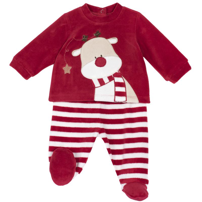 SET 2: SWEASHIRT + PANTS - MEDIUM RED