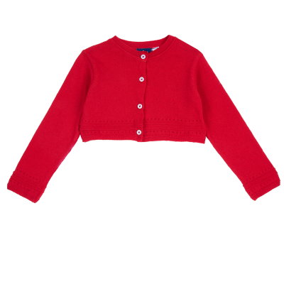 CARDIGAN - DARK RED