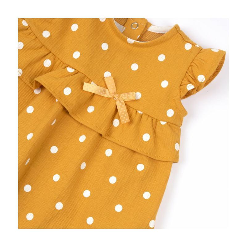 DRESS SLEEVELESS - DARK YELLOW