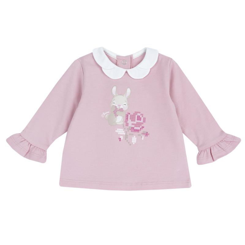 T-SHIRT LONG SLEEVE - MEDIUM PINK