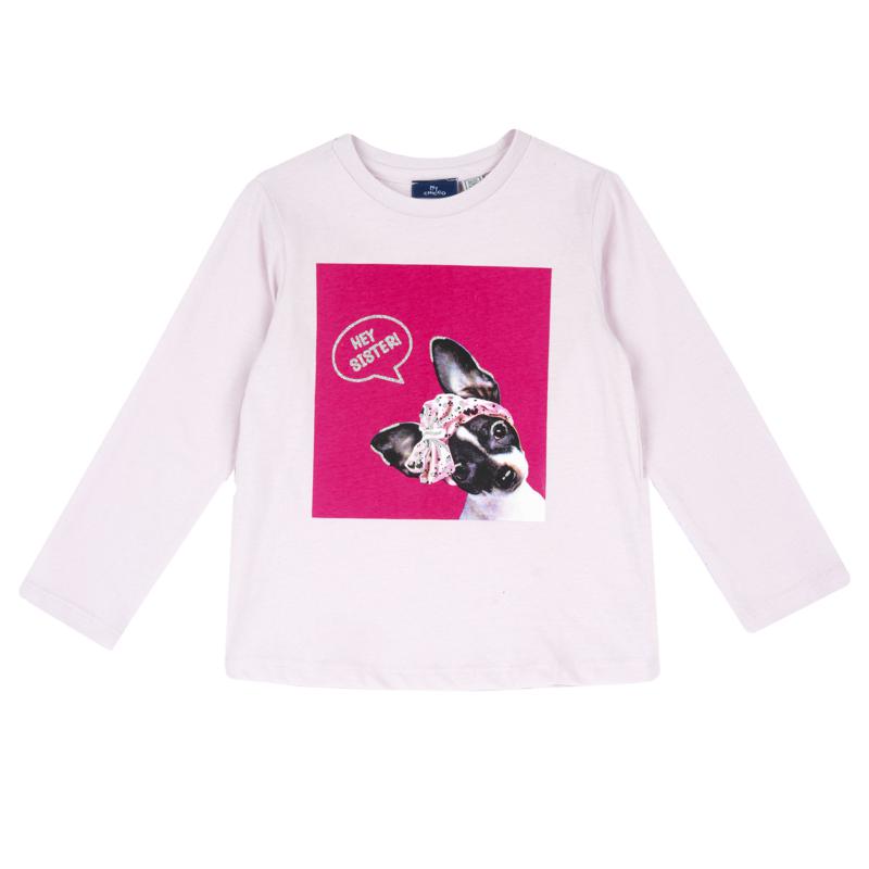 T-SHIRT LONG SLEEVE - LIGHT PINK