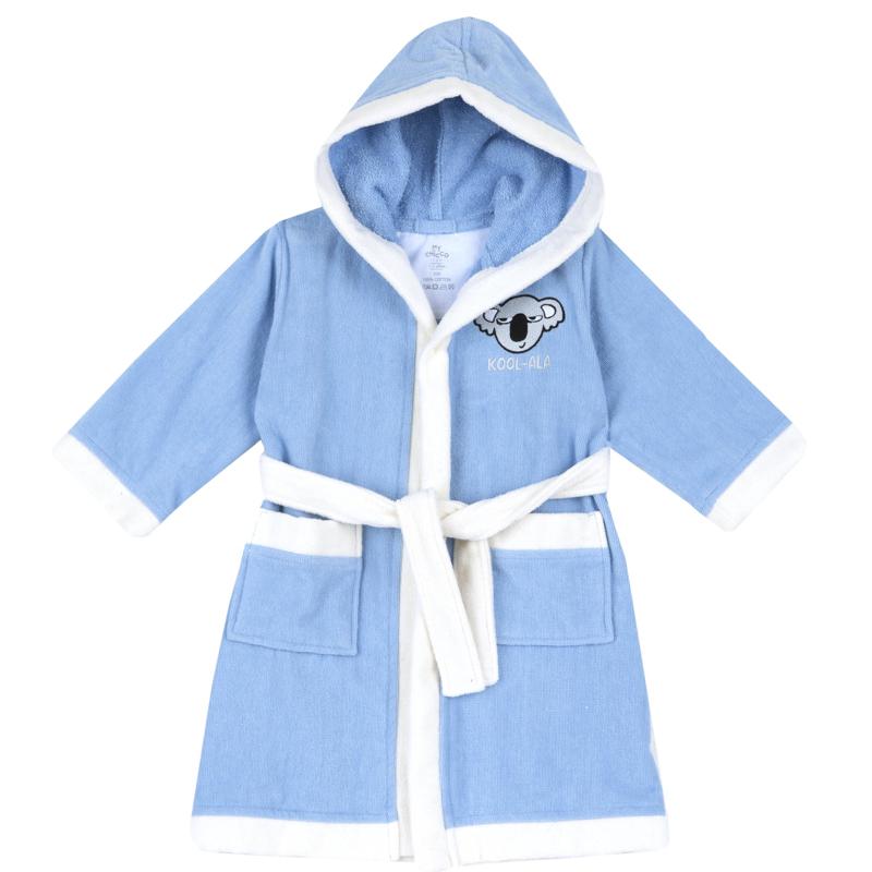 BATHROBE - MEDIUM BLUE/LIGHT BLUE