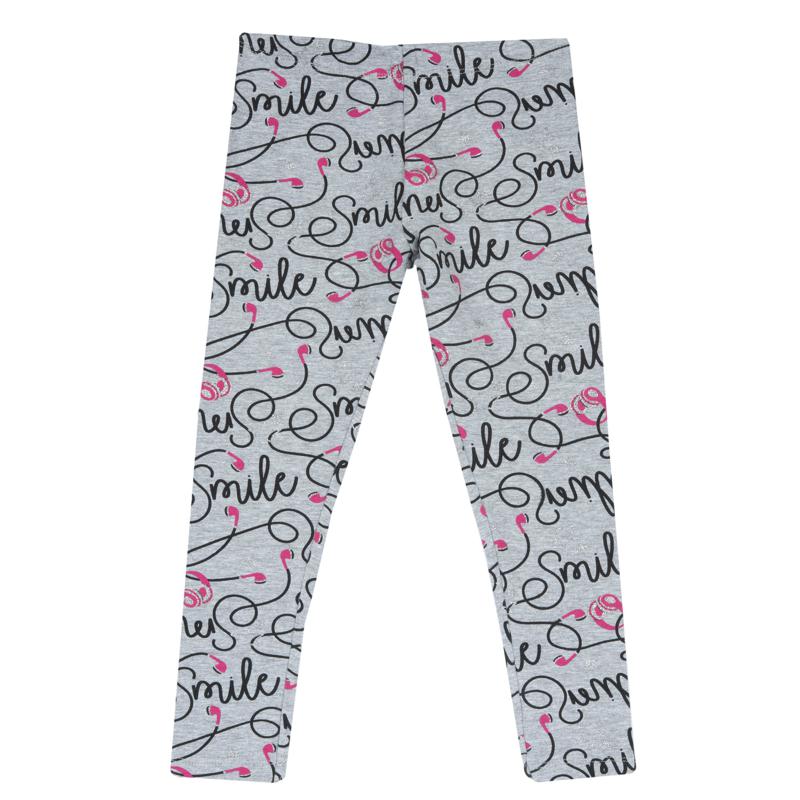 LEGGINGS - GREY STRIPED