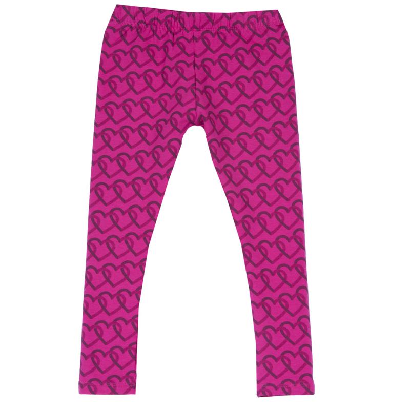 LEGGINGS - PINK PRINTED
