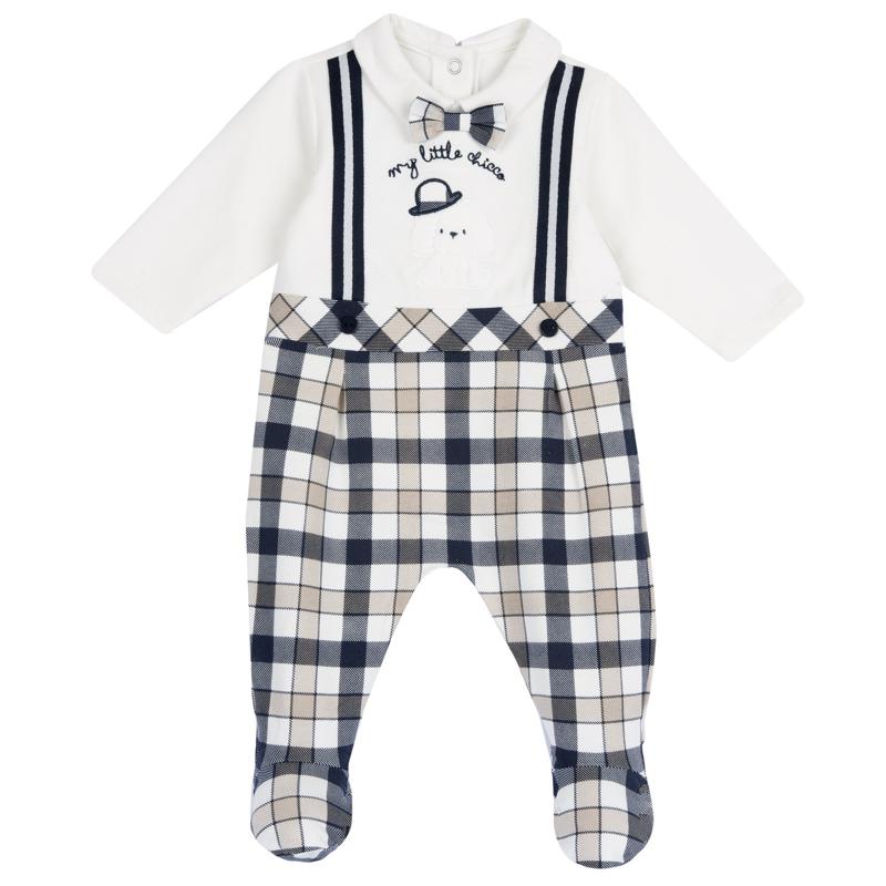 JUMPSUIT - BLUE PRINTED