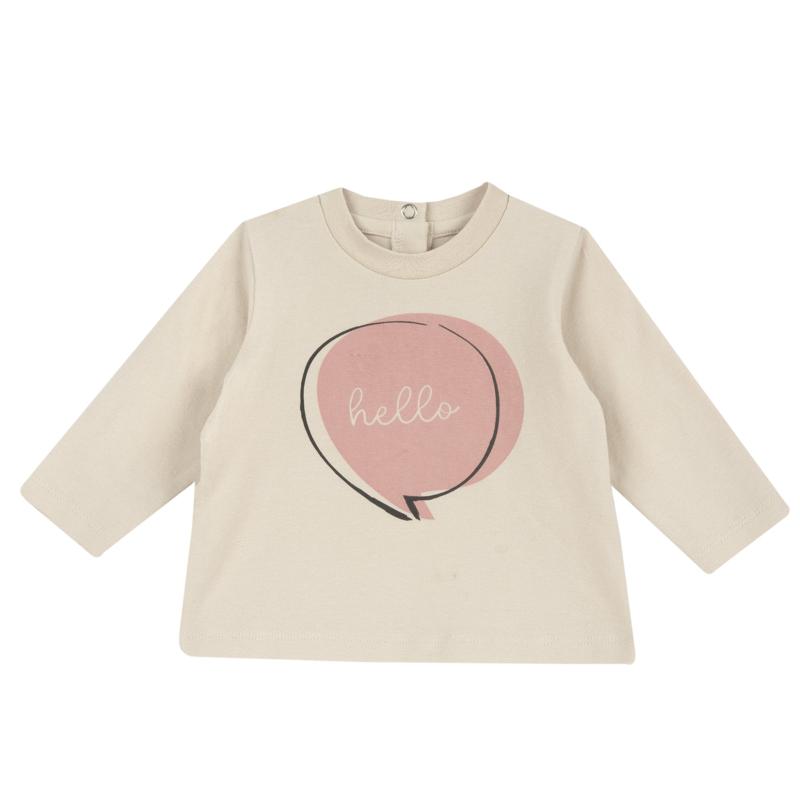 T-SHIRT LONG SLEEVE - MEDIUM NATURAL