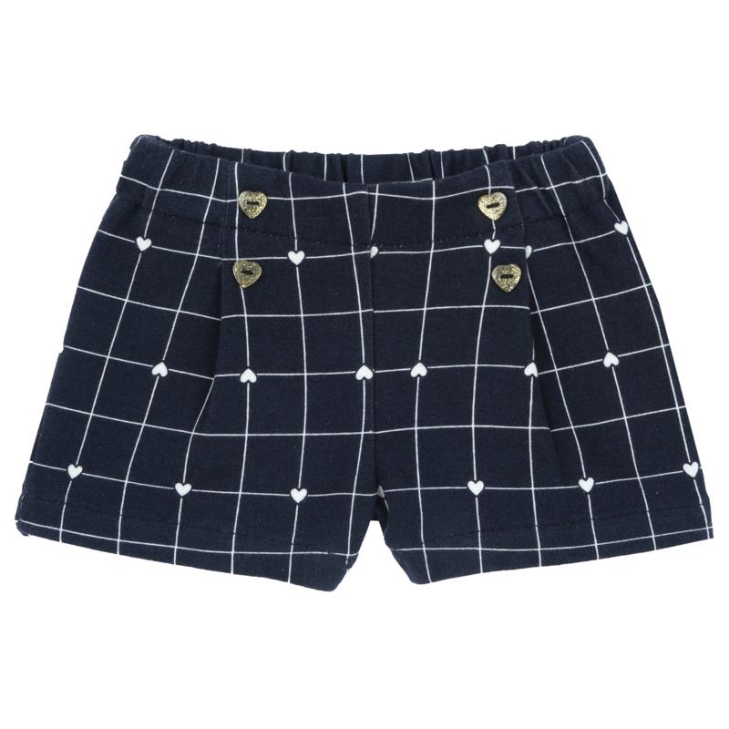 SHORTS - WHITE/BLUE