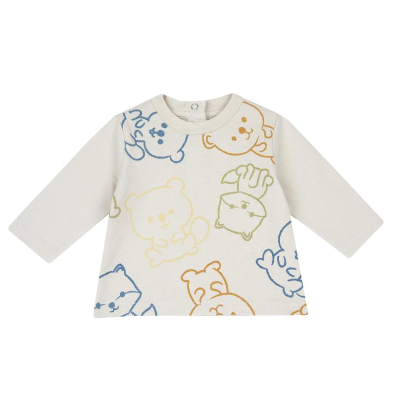 T-SHIRT LONG SLEEVE - NATURAL