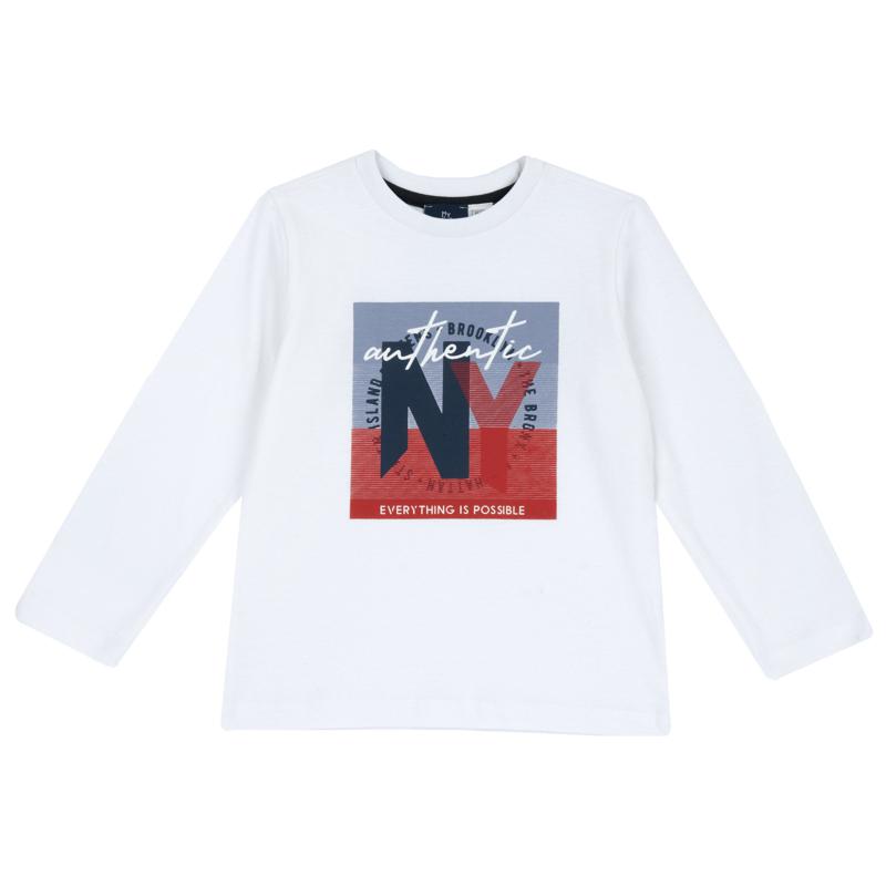 T-SHIRT LONG SLEEVE - WHITE