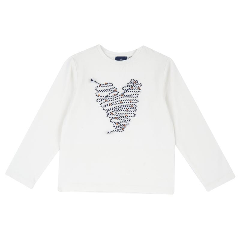 T-SHIRT LONG SLEEVE - NATURAL