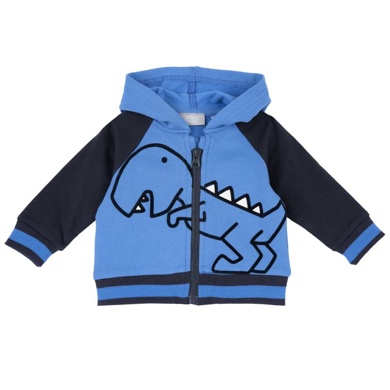 SWEATSHIRT - MEDIUM BLUE/LIGHT BLUE