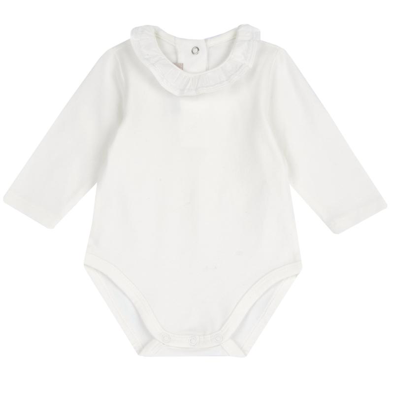 BODYSUIT LONG SLEEVE - NATURAL