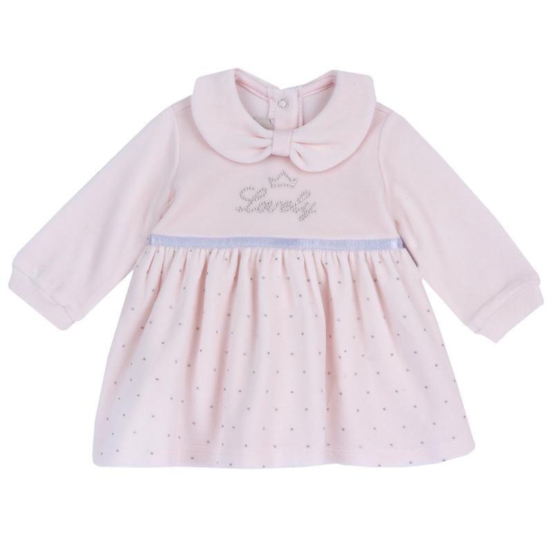 DRESS LONG SLEEVE - LIGHT PINK