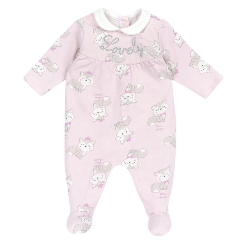 JUMPSUIT - PINK PRINTED