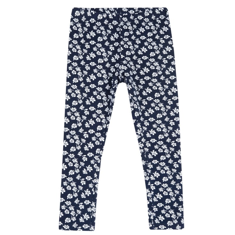 LEGGINGS - BLUE PRINTED