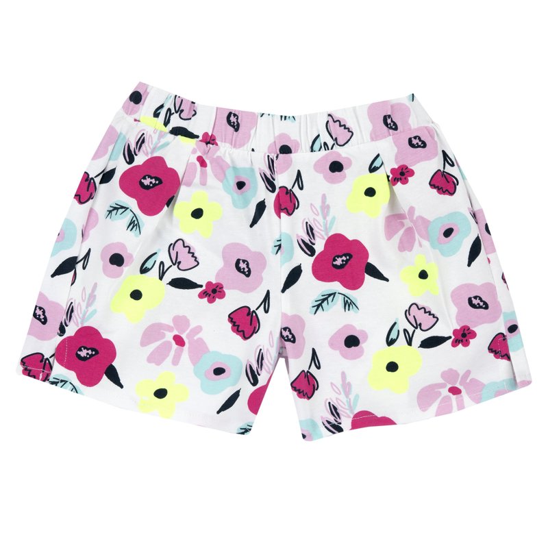 SHORTS - WHITE/YELLOW