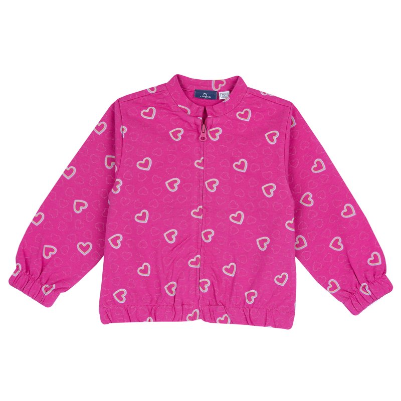 CARDIGAN - PINK STRIPED