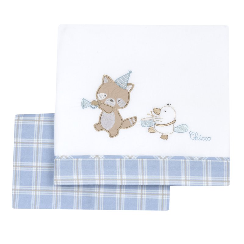 SET 2: PILLOWCASE - LIGHT BLUE