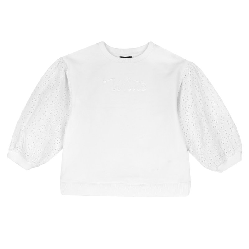 SWEATSHIRT - WHITE