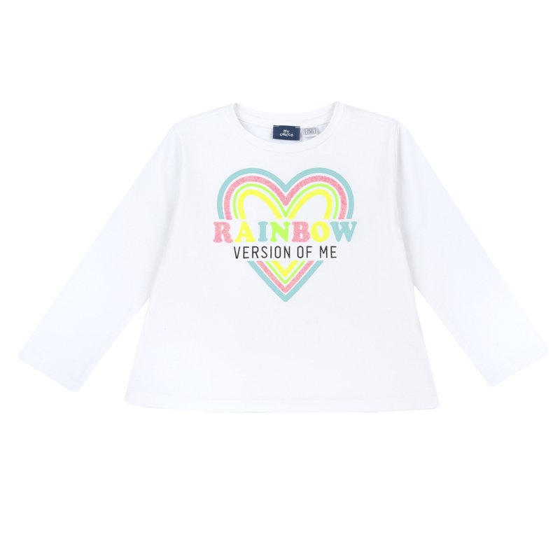 T-SHIRT LONG SLEEVE - WHITE