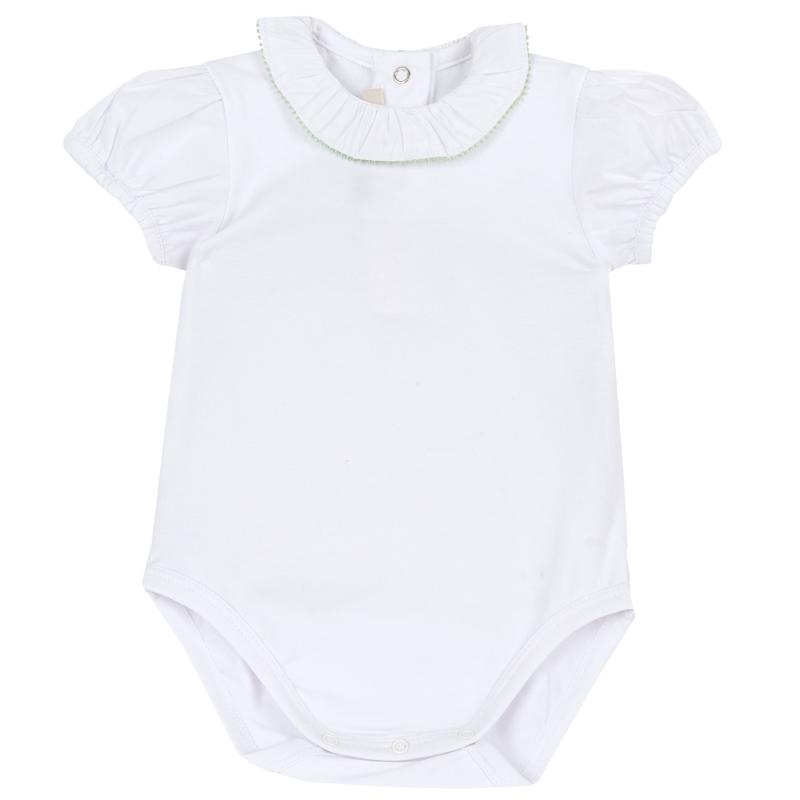 BODYSUIT SHORT SLEEVE - WHITE