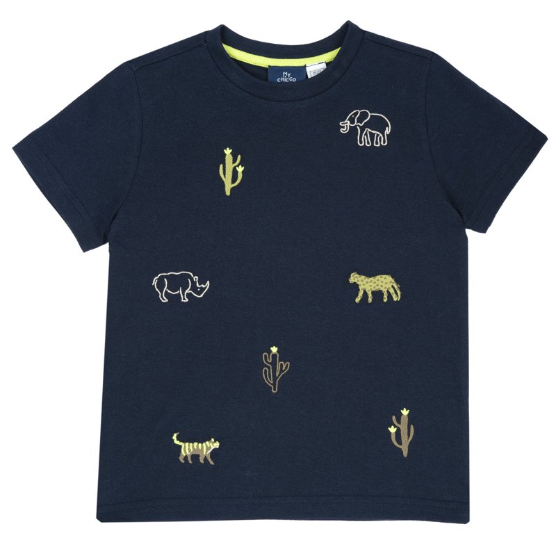 T-SHIRT SHORT SLEEVE - DARK BLUE