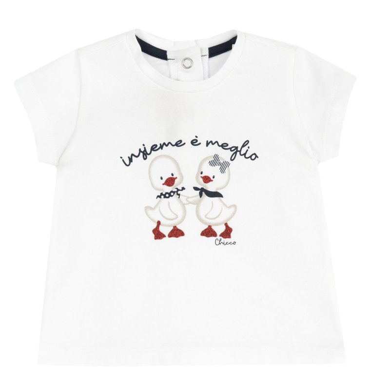 T-SHIRT SHORT SLEEVE - WHITE