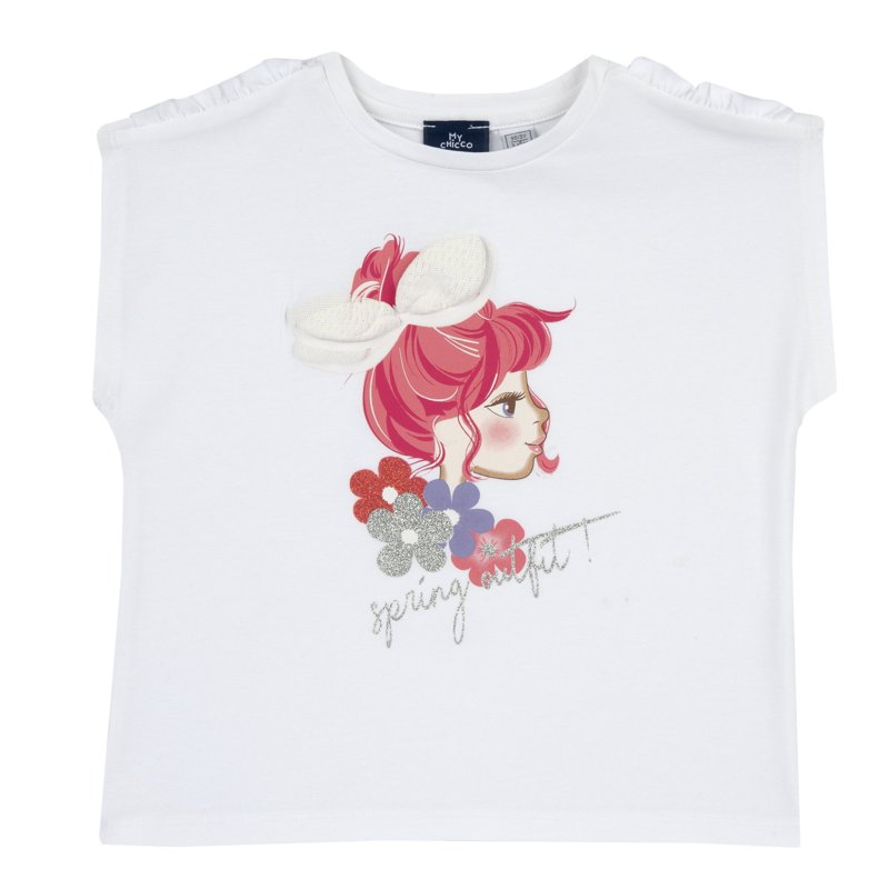 T-SHIRT SHORT SLEEVE - WHITE