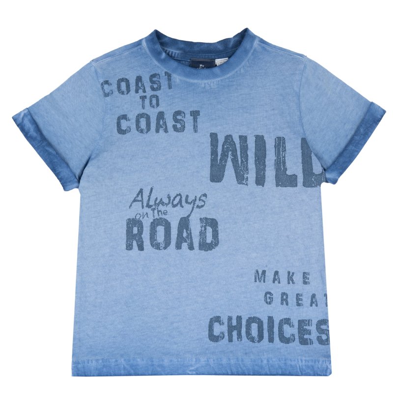 T-SHIRT SHORT SLEEVE - LIGHT BLUE