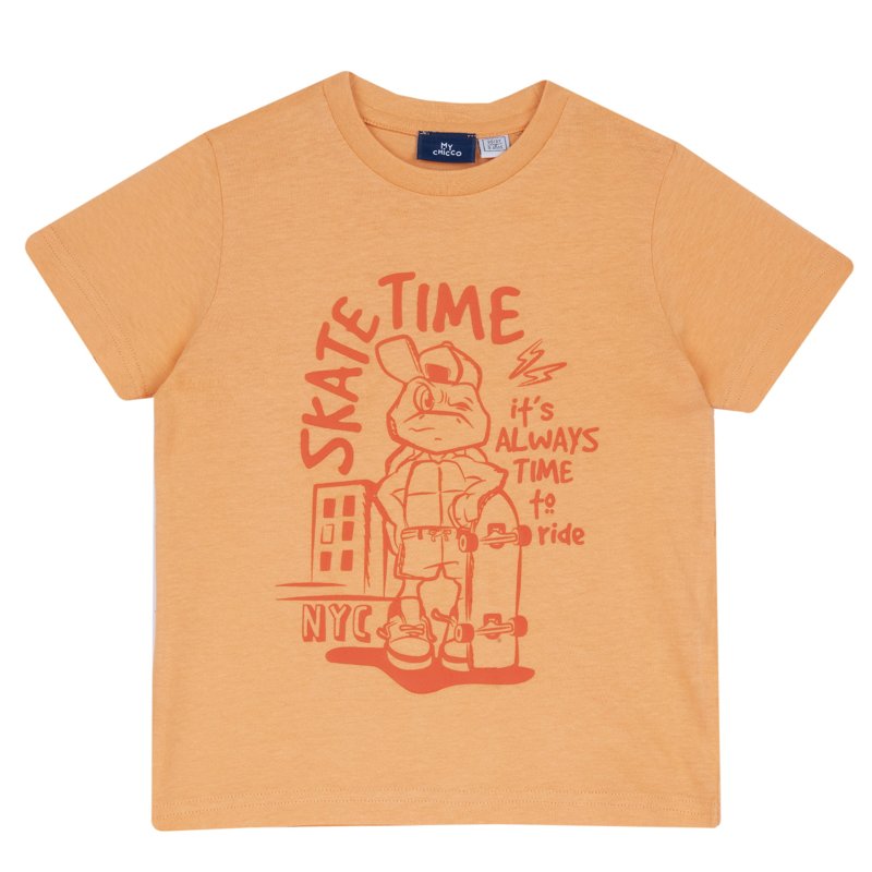 T-SHIRT SHORT SLEEVE - LIGHT ORANGE