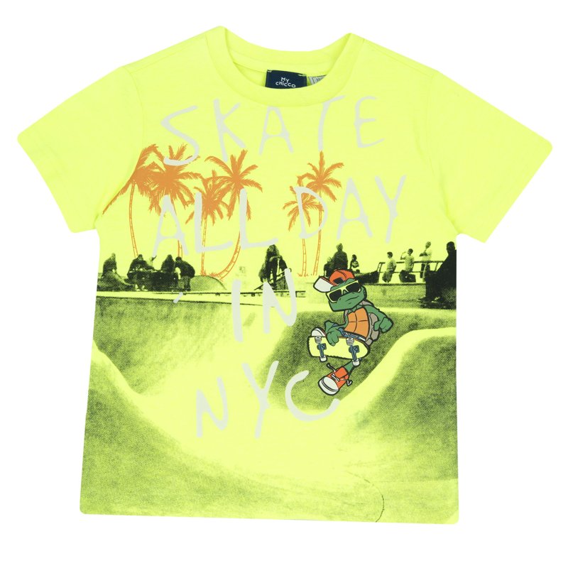 T-SHIRT SHORT SLEEVE - LIGHT YELLOW