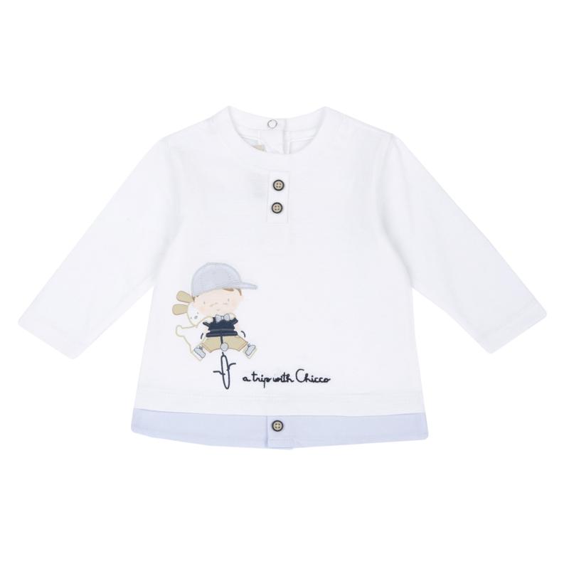 T-SHIRT LONG SLEEVE - WHITE