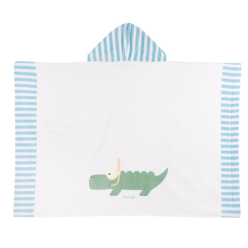 BEACH TOWEL - LILAC STRIPED