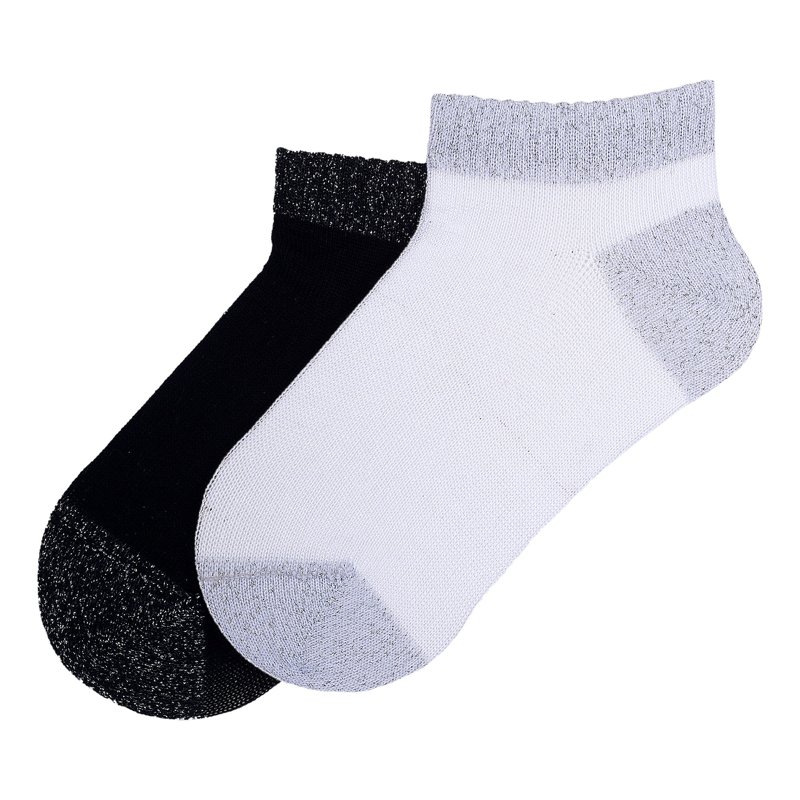 SOCKS - WHITE/BLACK