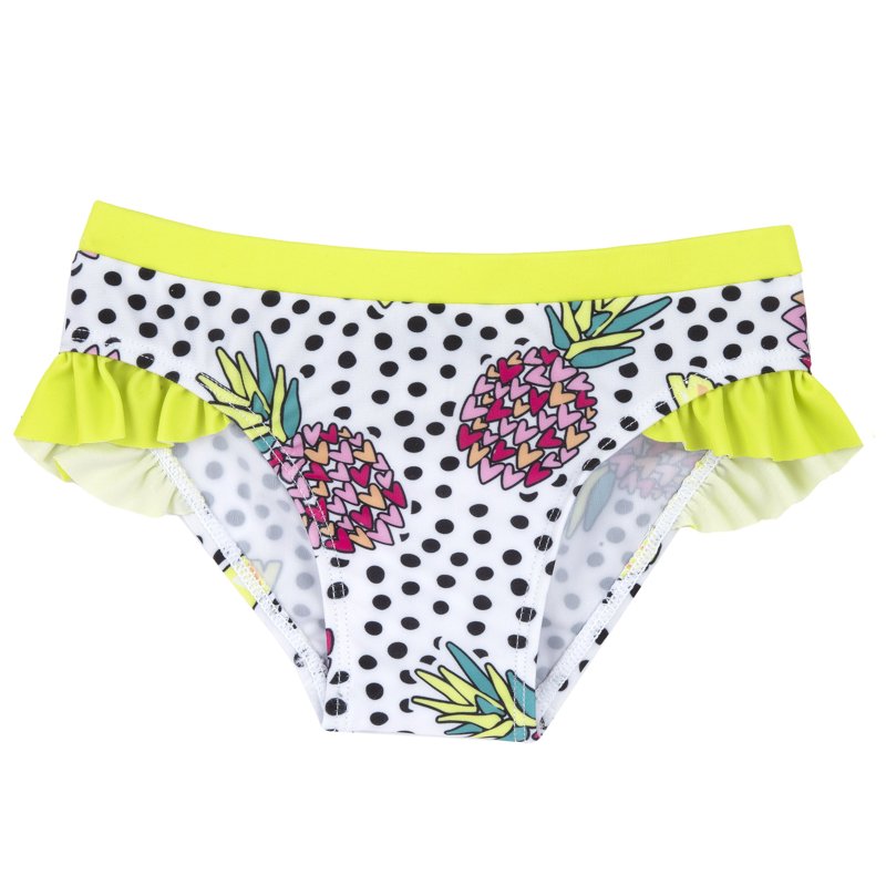 BIKINI BOTTOM - WHITE/BLACK