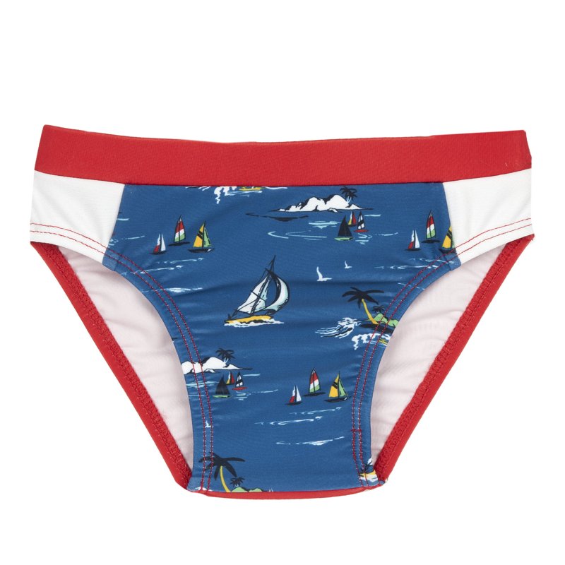 SWIM BRIEF - MEDIUM BLUE