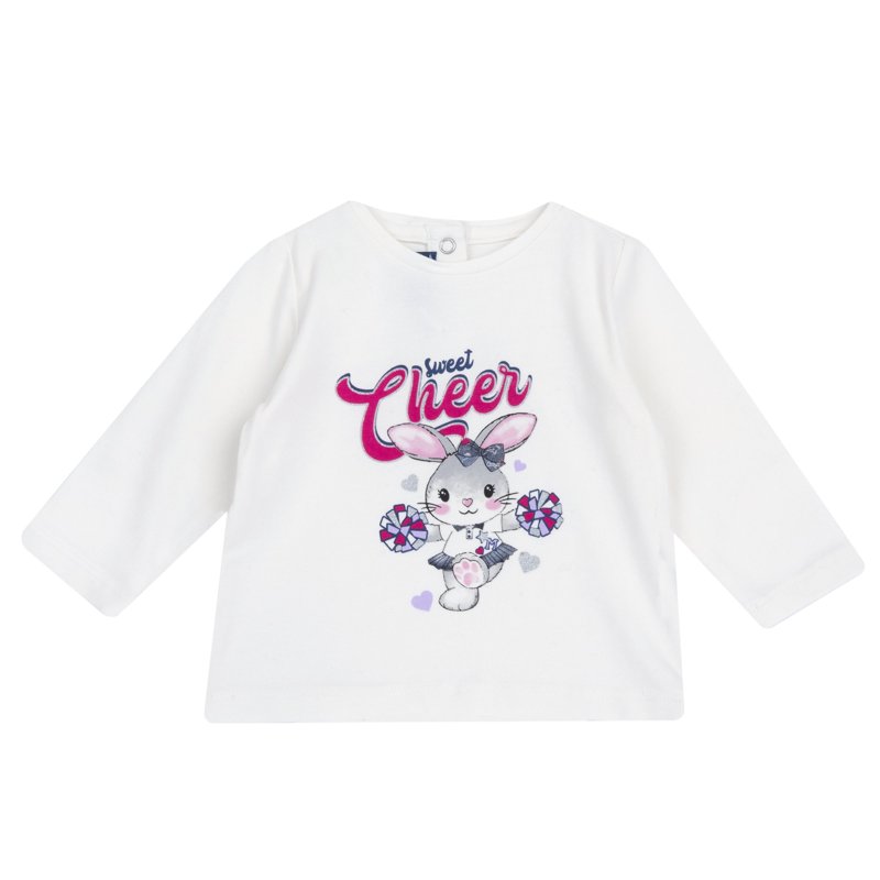 T-SHIRT LONG SLEEVE - WHITE