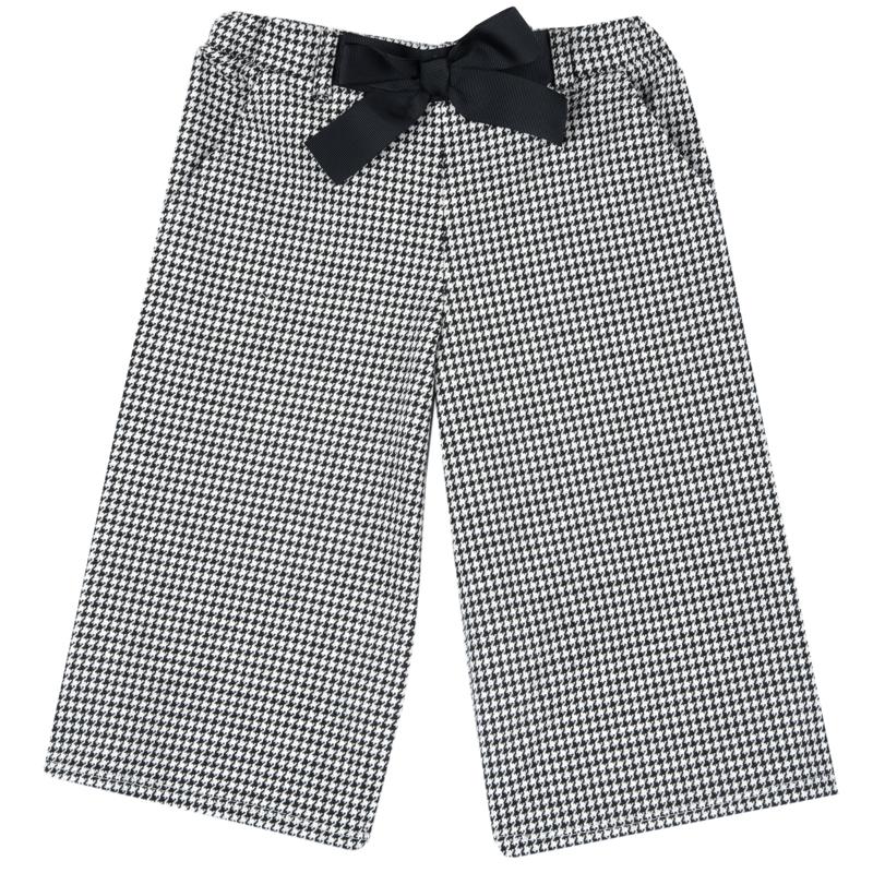 PANTS - WHITE/BLACK