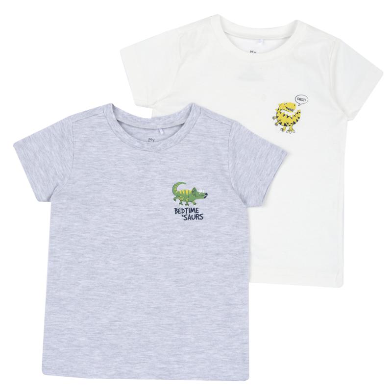 T-SHIRT SHORT SLEEVE 2 PACK - WHITE