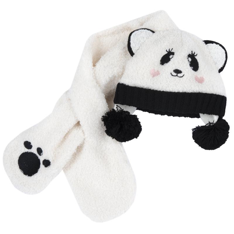 SET 2: HAT + SCARF - NATURAL