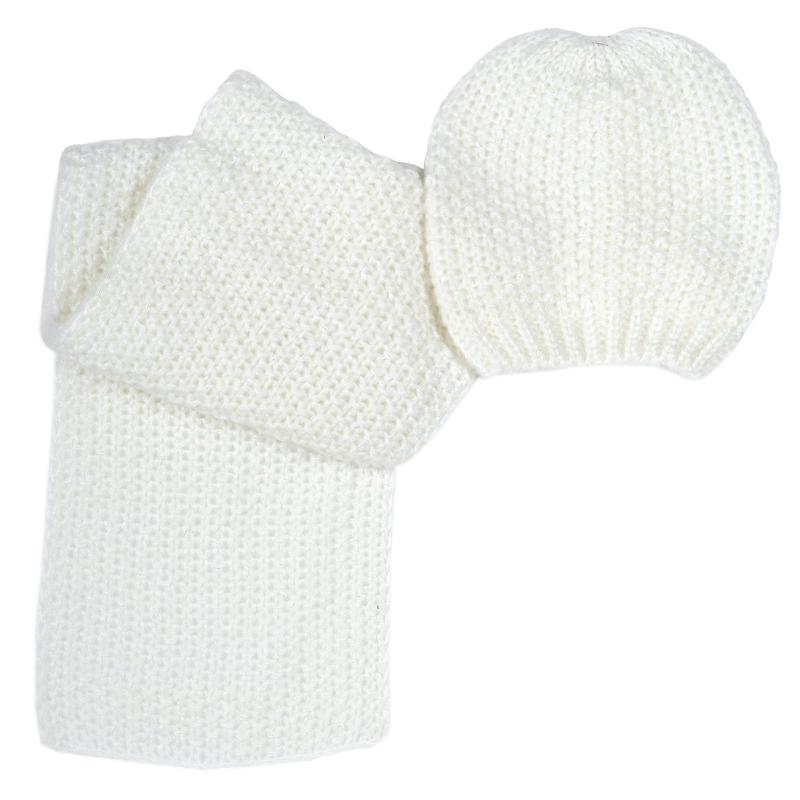 SET 2: HAT + SCARF - NATURAL