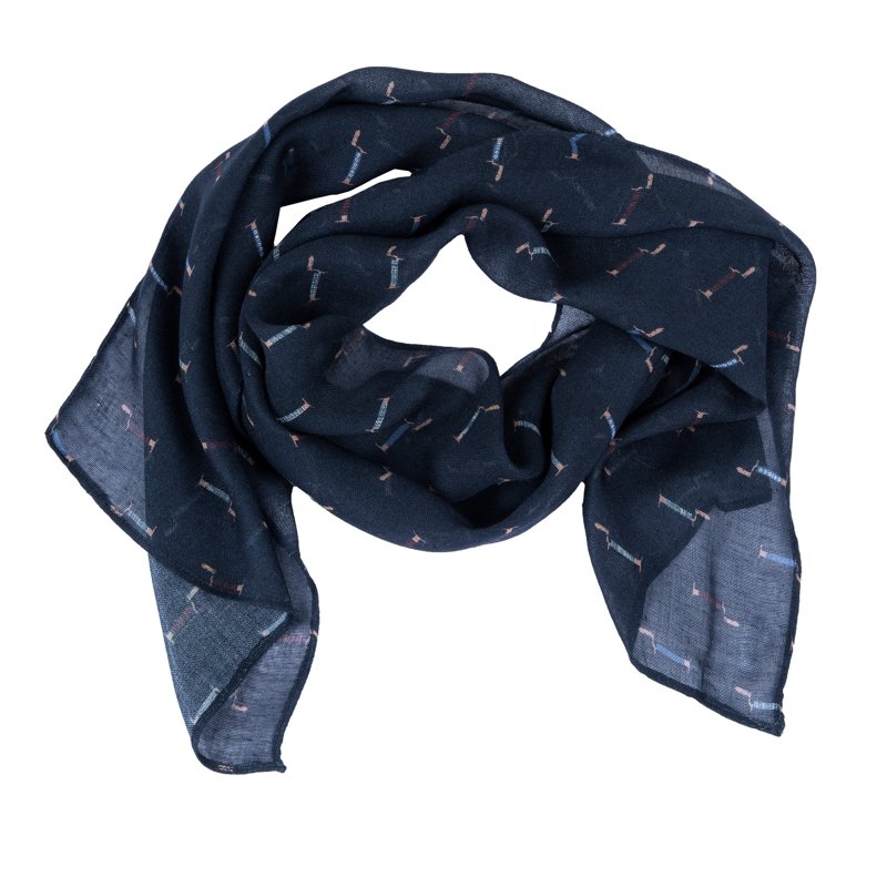 SCARF - DARK BLUE