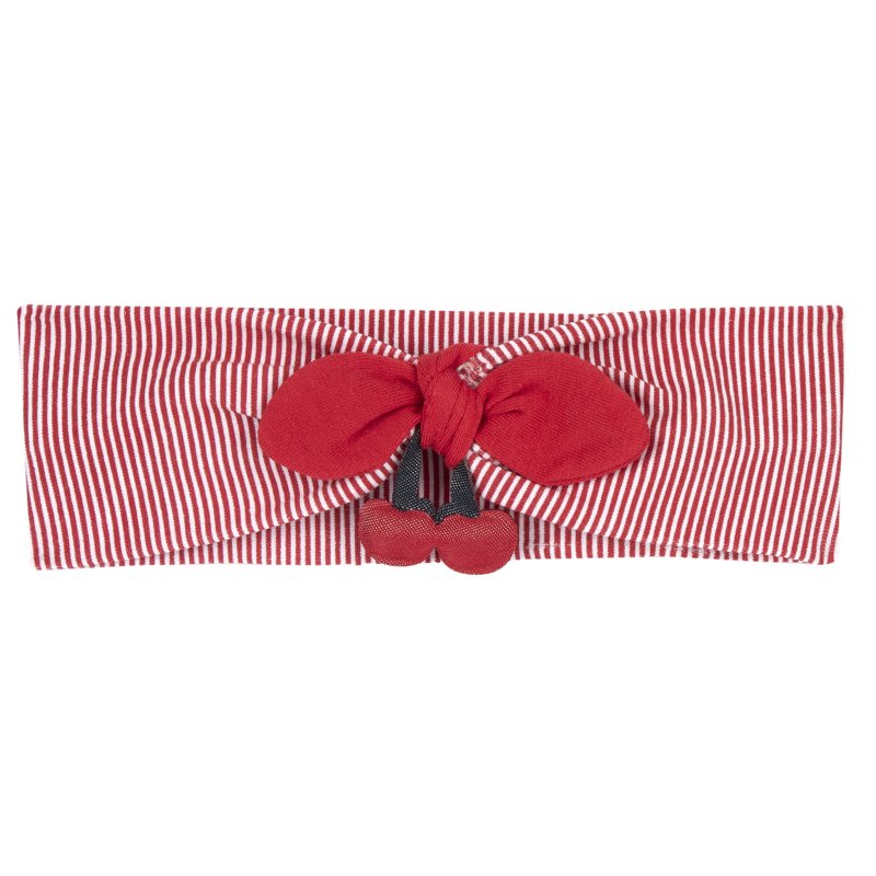 HEADBAND - RED STRIPED