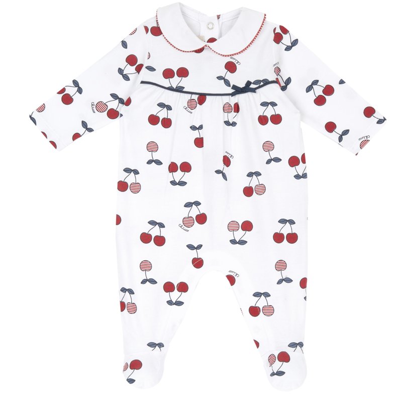 JUMPSUIT - WHITE/RED/GREY