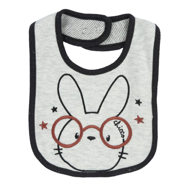 BIB - GREY PRINTED