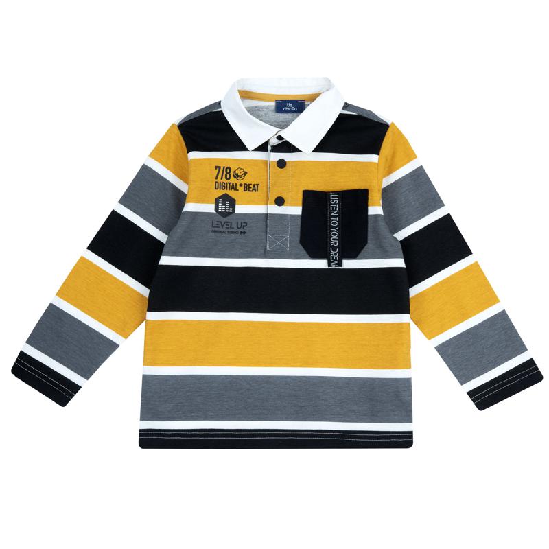 POLO LONG SLEEVE - MEDIUM ORANGE