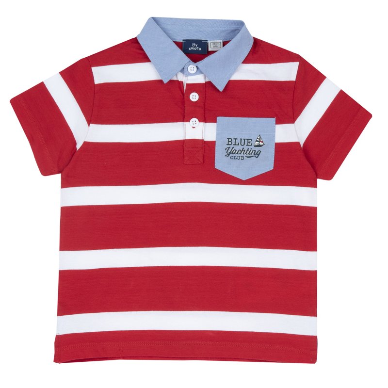 POLO SHORT SLEEVE - MEDIUM RED