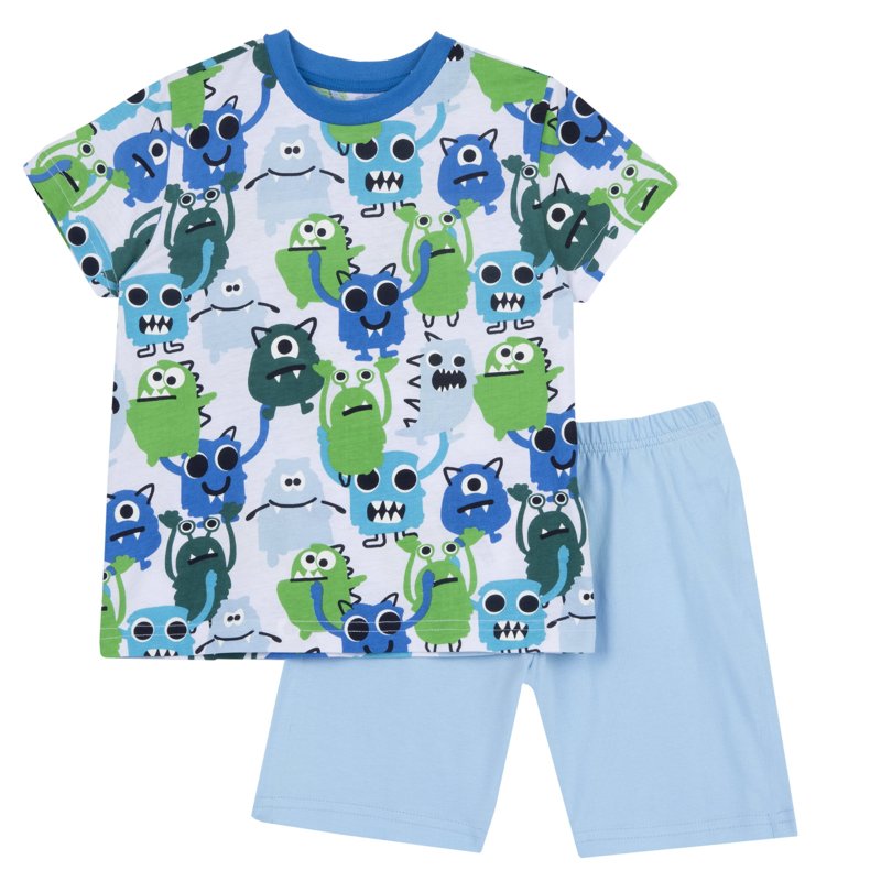 PIJAMA SHORT SLEEVE - LIGHT BLUE