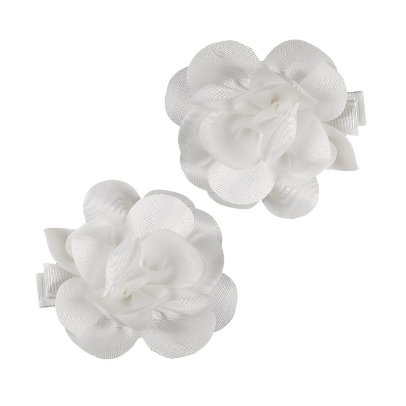 SET 2: HAIR ACCESSORIES - WHITE